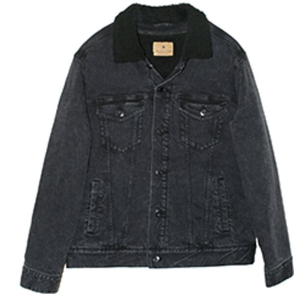 Unisex Sherpa-Lined Denim Jacket Thumbnail